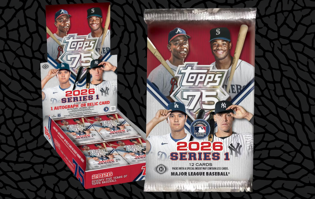 2026 Topps Series 1 Baseball Hobby Box Checklist