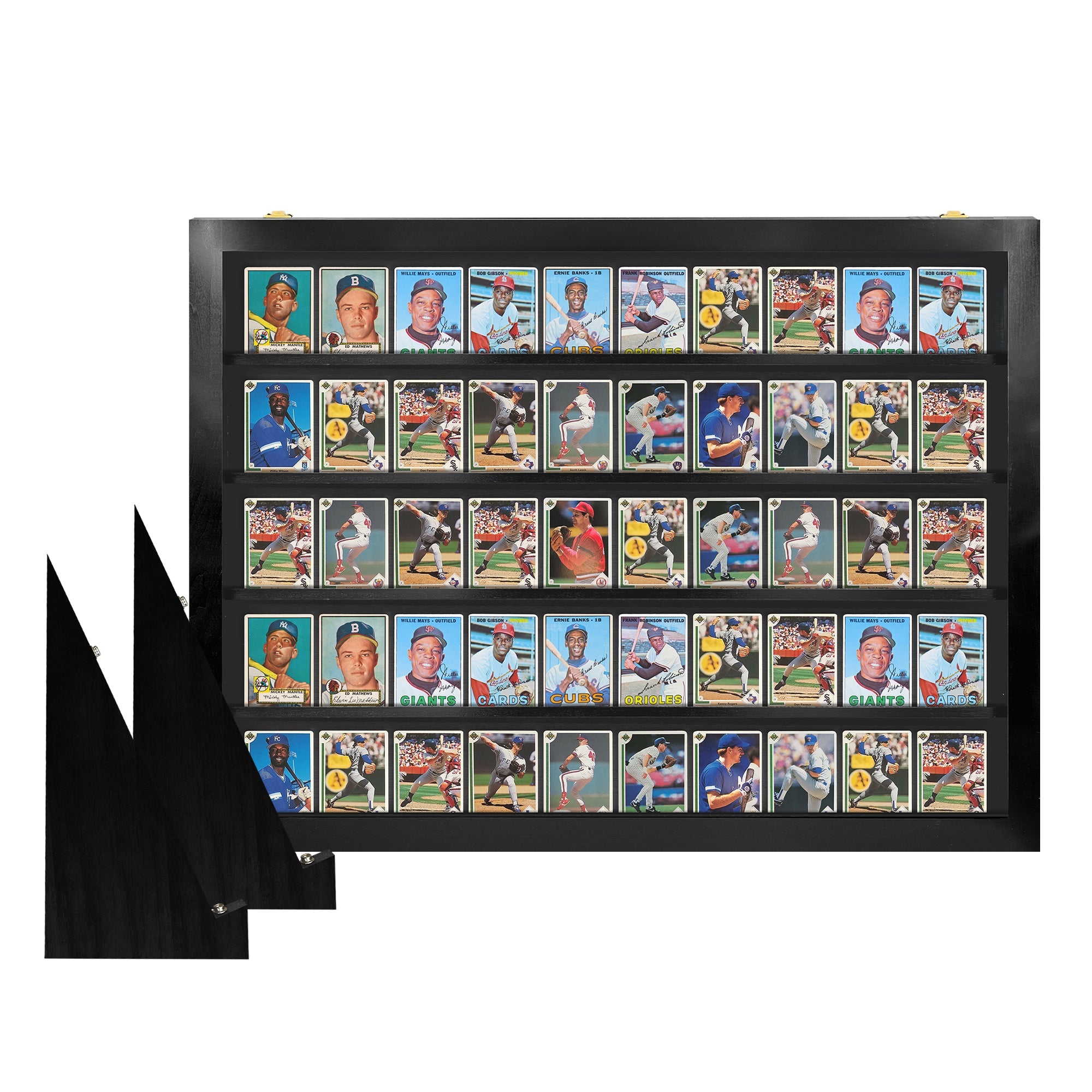 Card Display Case Tabletop with Standing Legs