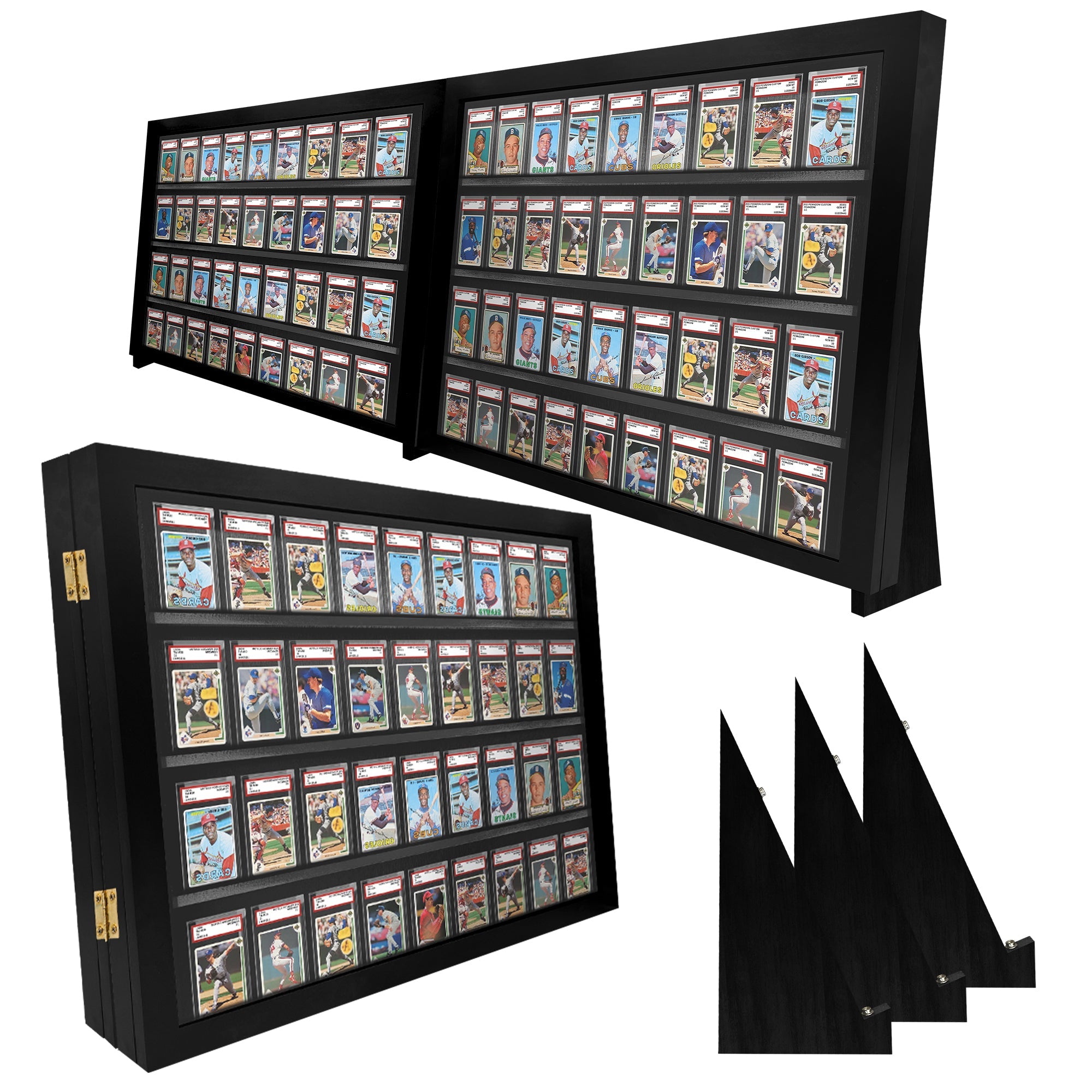 Graded Card Display Tabletop with Standing Legs - Full Table Top