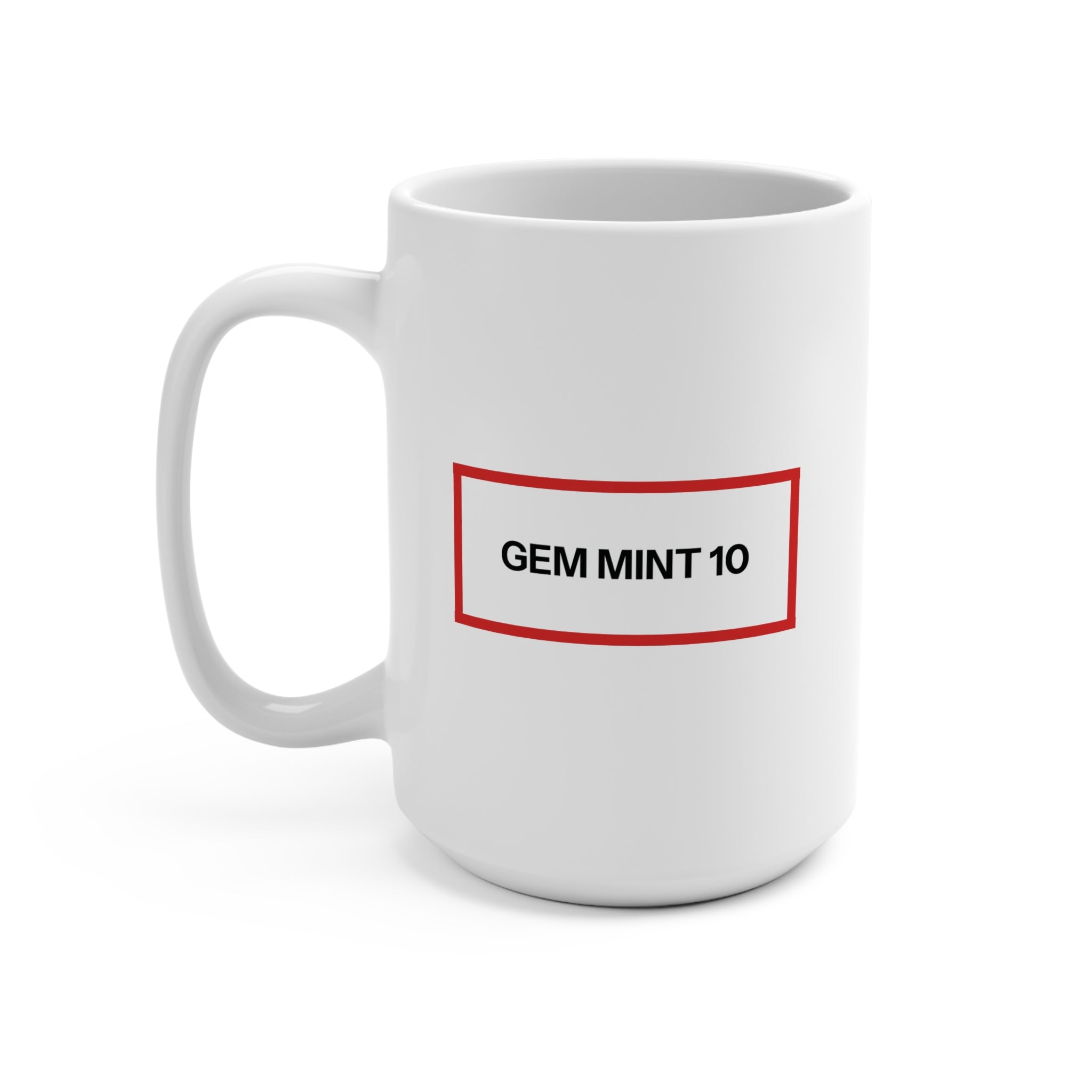 Gem Mint 10 Sports Card Collector Mug