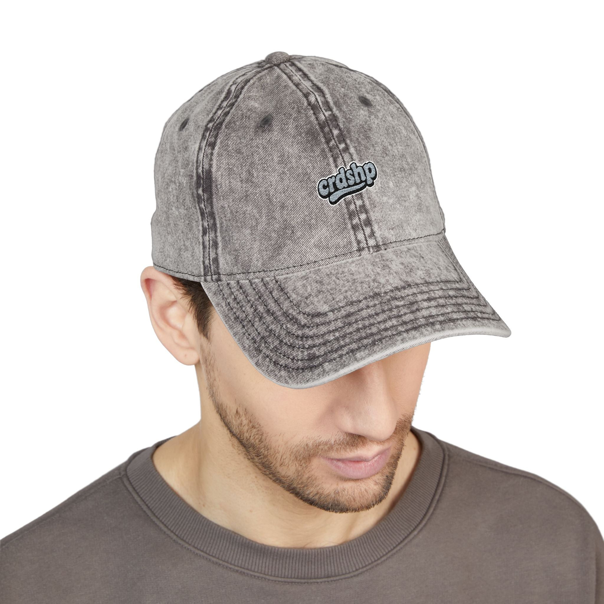 CRDSHP Embroidered Stone Washed Dad Hat
