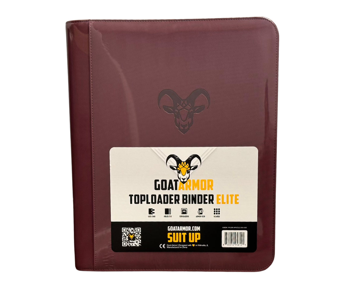 Goat Armor 9 Pocket TopLoader Binder
