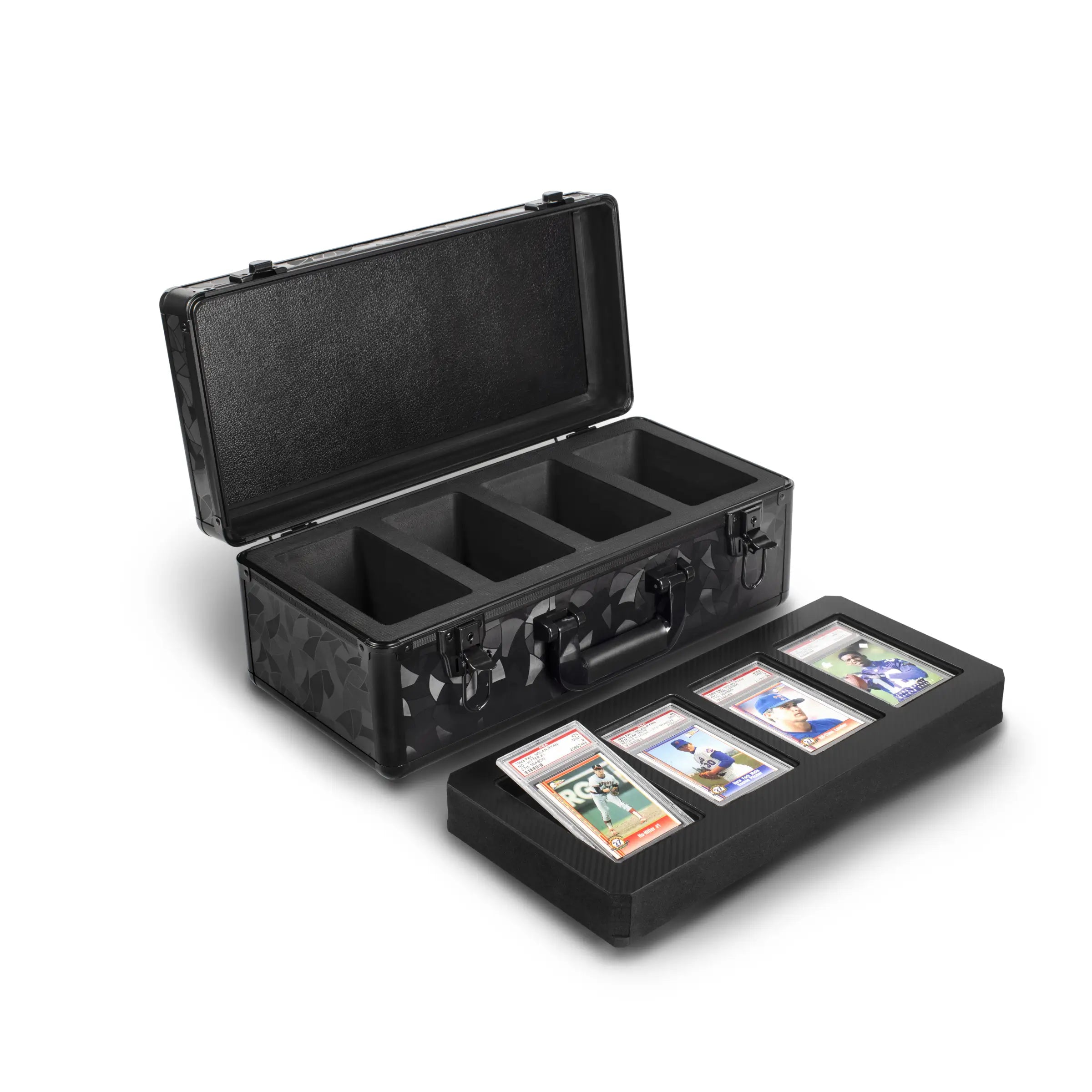 Card Case Stealth 4-Row (Black Mosaic)