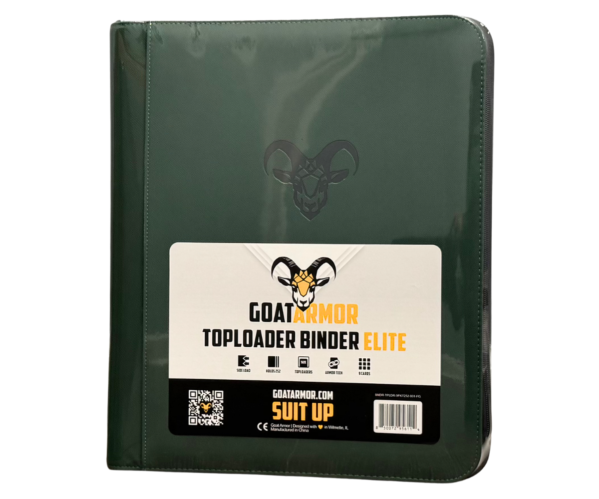 Goat Armor 9 Pocket TopLoader Binder