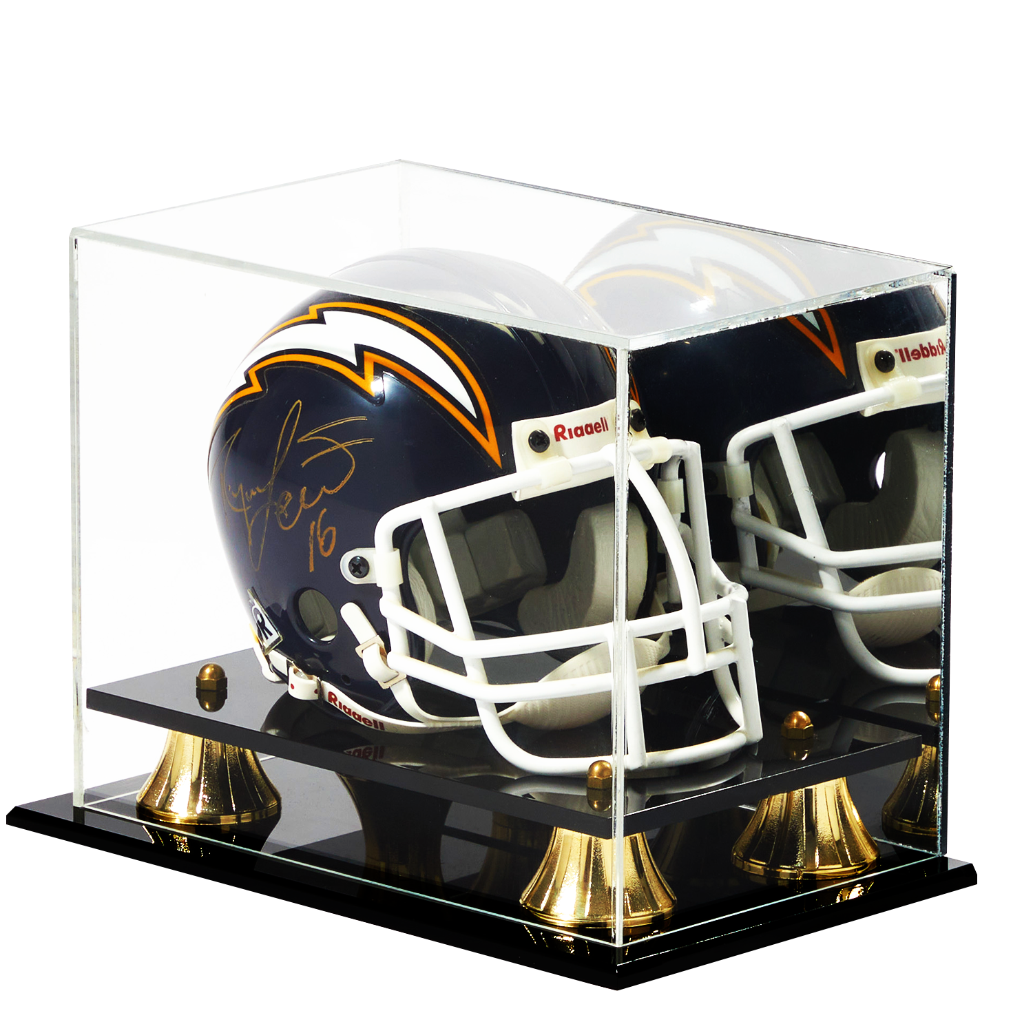 Mini Helmet - Clear Acrylic Mini Football Helmet Display