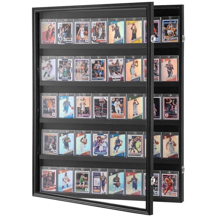 Matte Black Graded Card Display Case